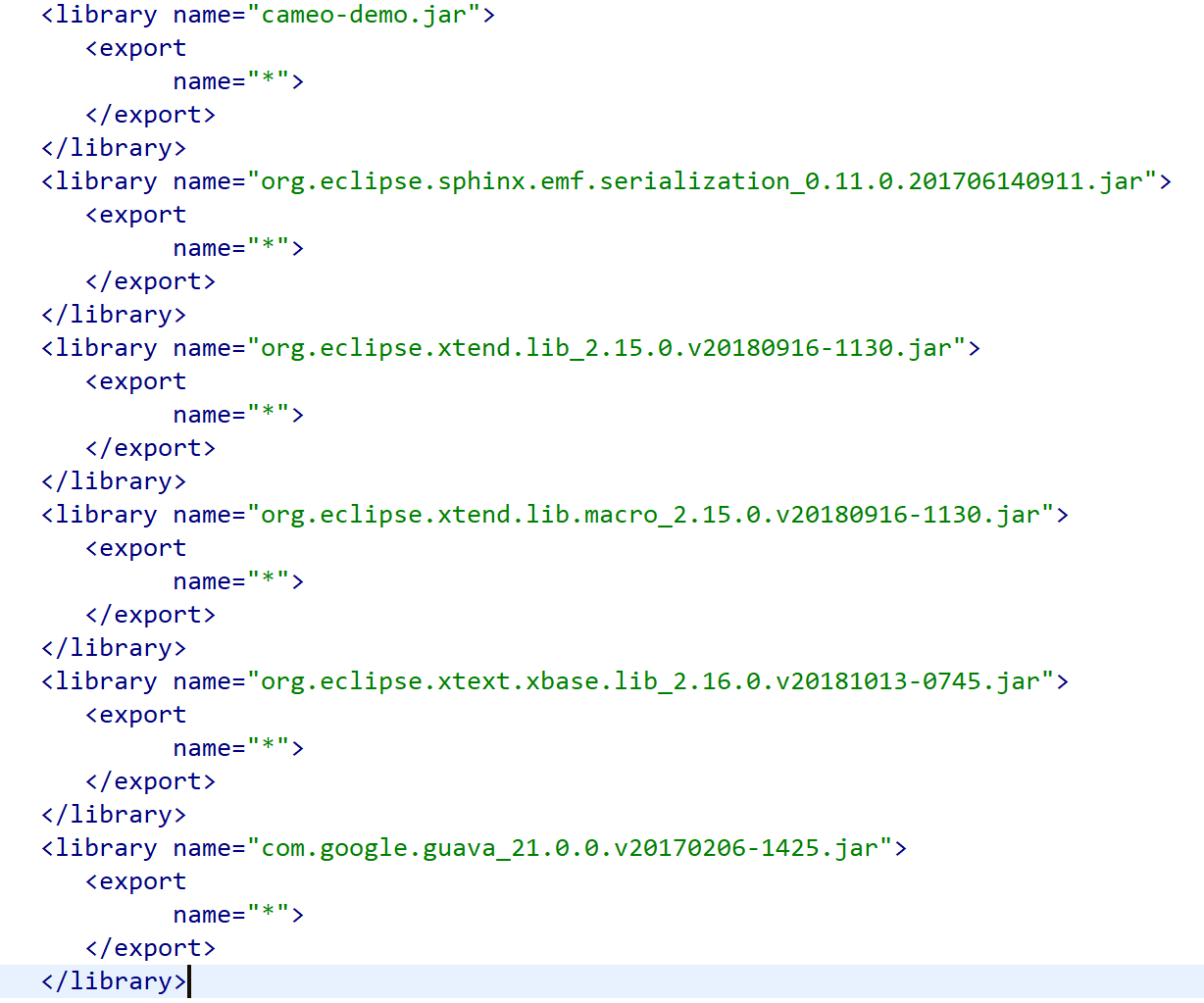 Model transformations for MBSE with Cameo and Xtend
