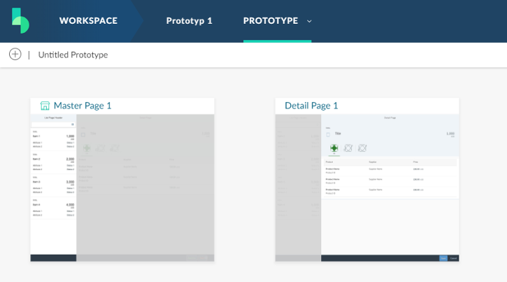 Fiori Prototyp mit SAP Build – Die Erstellung des Projektes