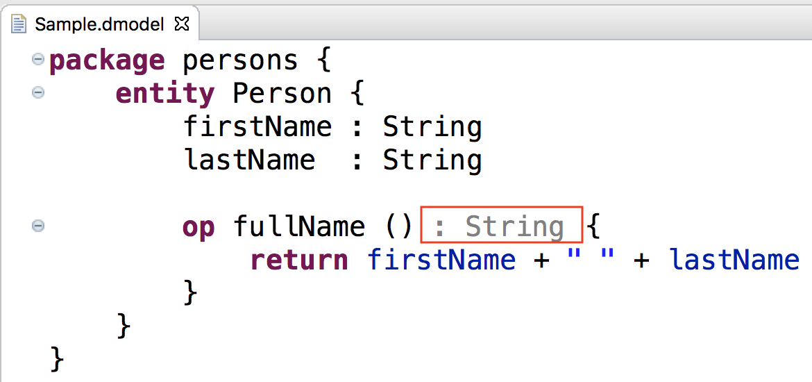 Domain-Model-Example-Code-Mining